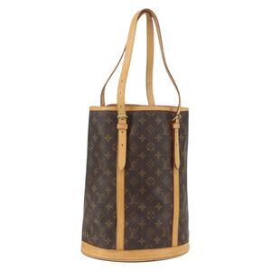 LOUIS VUITTON Monogram Bucket GM Shoulder Bag M42236 LV Auth ka861